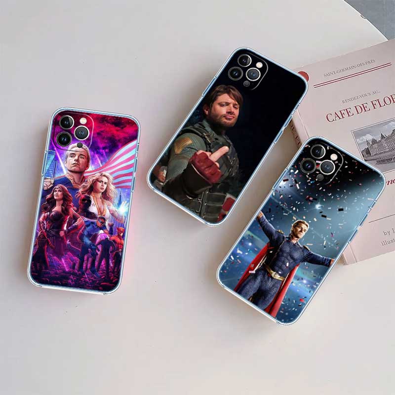 RE9 The Boys Transparent Phone Case for Samsung Galaxy A04 A04S A14 A23 A34 A54 M23 M33 M52 M53