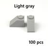 DIY Building Blocks Thick Figures Bricks Slope 1x1 Educational Creative Size Compatible With 3040 Toys For Children