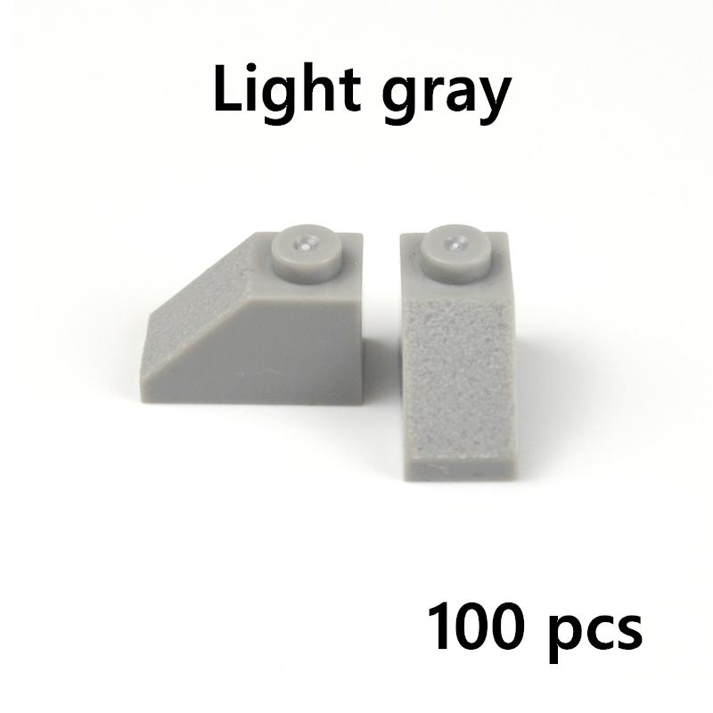 DIY Building Blocks Thick Figures Bricks Slope 1x1 Educational Creative Size Compatible With 3040 Toys For Children