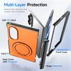 For Samsung Z Fold 8 7 Rotating Ring Holder For Magsafe Magnetic Case For Galaxy Z Fold8 Ultra Hinge Protective Shockproof Cover