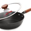 Fengshi 28cm Chinese Style Cast Iron Wok with Lid