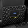 Car Kick Pad Back Seat Protect  Auto Anti Mud Dirt Pad with Storage Bag Protection CoverFor Ford Ecosport Edge Figo Flex Focus