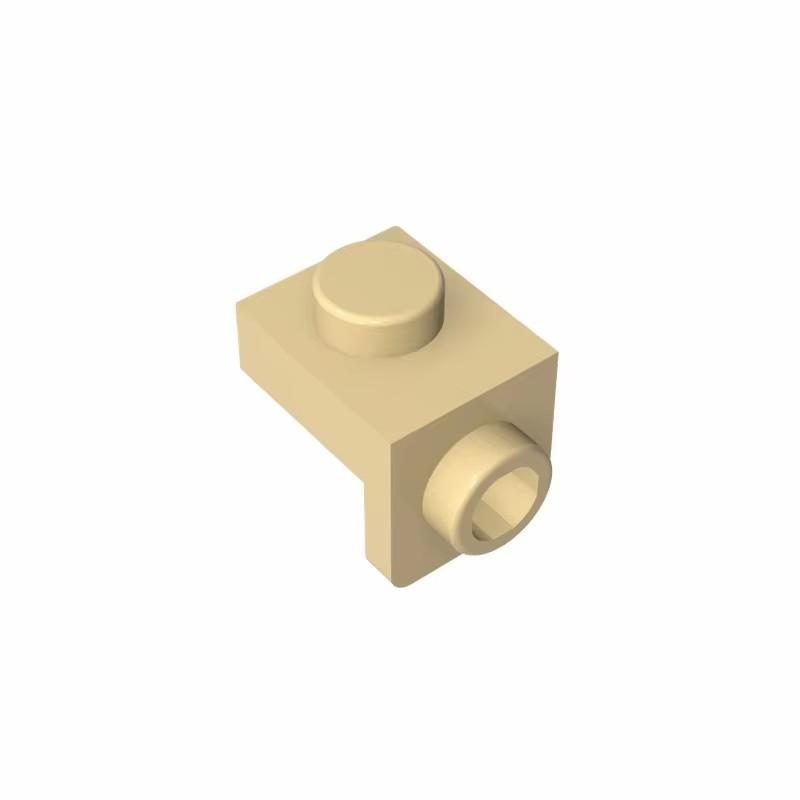 100pcs 36841 Front Side 2Holes Bracket 1 X 1 - 1 X 1 Block Moc Compatible with Brick DIY Children's Toys