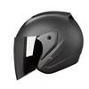 Open Face Motorcycle Helmet Men Women UV Protection Breathable Retro Cruiser Riding Half