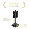 1Pcs Traffic Signal Model Road Scene Toys For Kids Simulation Traffic Light Toy Train Scene Decoration Diy Accessories