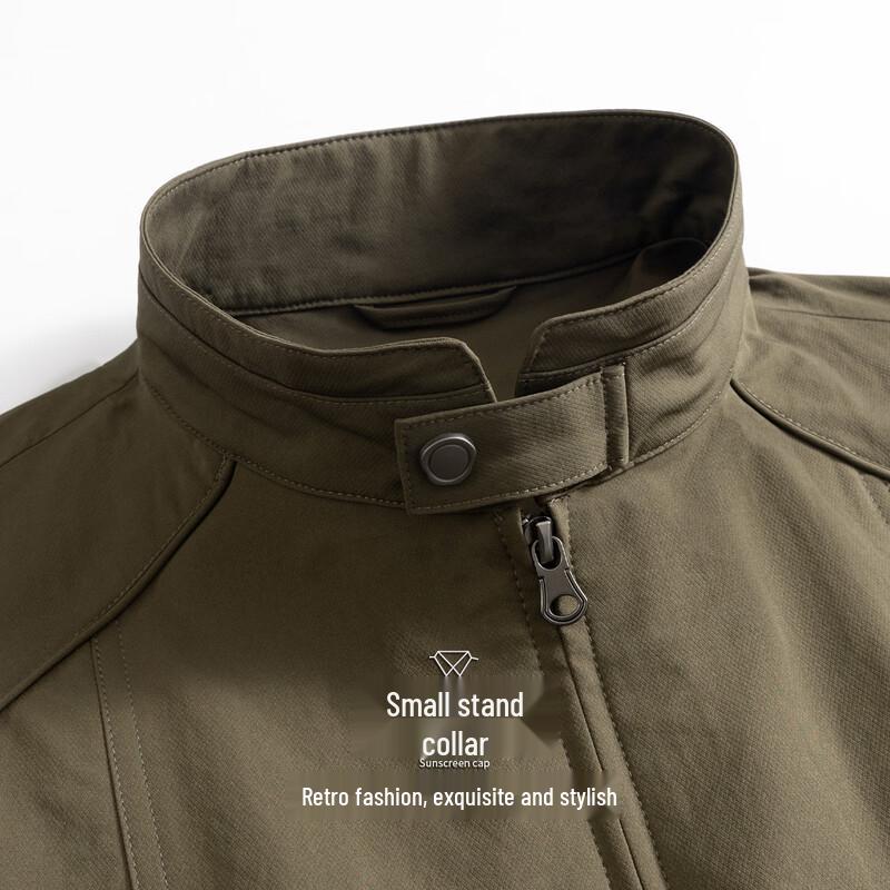 Men's Stand Collar Casual Jacket