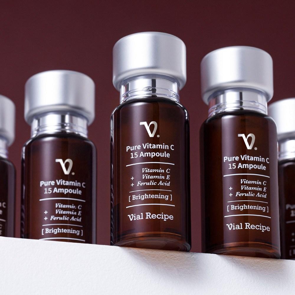 Vial Recipe Pure Vitamin C 15% CE Ferulic Tranexamic Acid Ampoule, 1 Ea, 17g