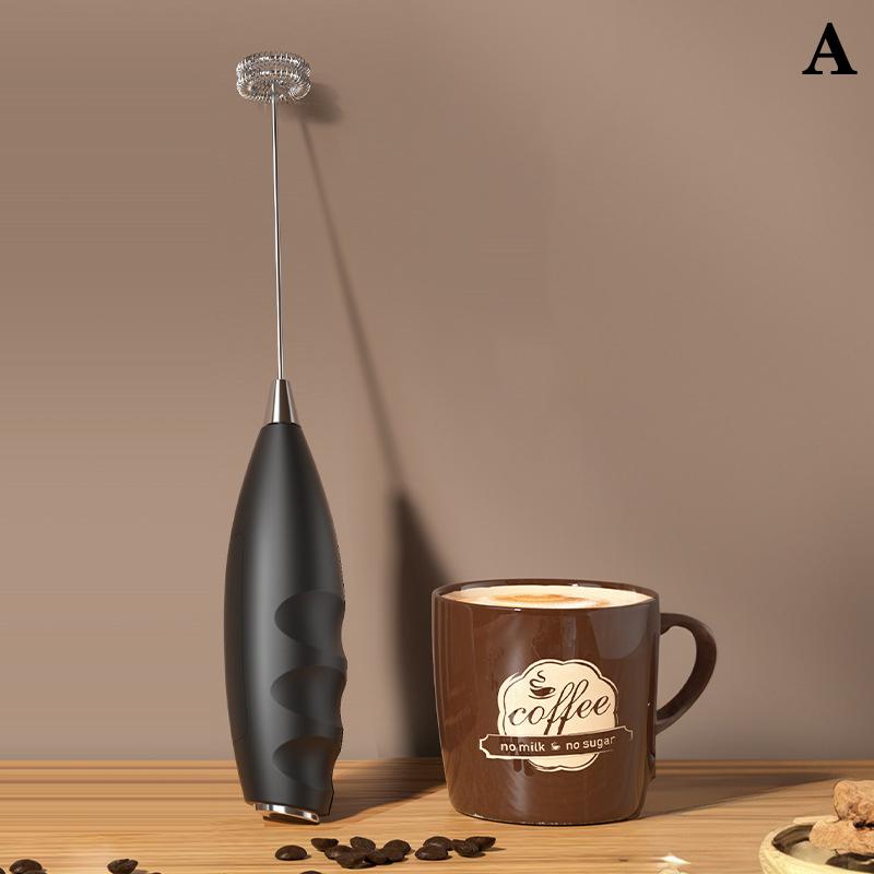 Wireless Electric Milk Frother Mixer Battery-Powered Handheld Foamer Coffee Cream Soup Peanut Butter Egg Whisk Baking Accessor