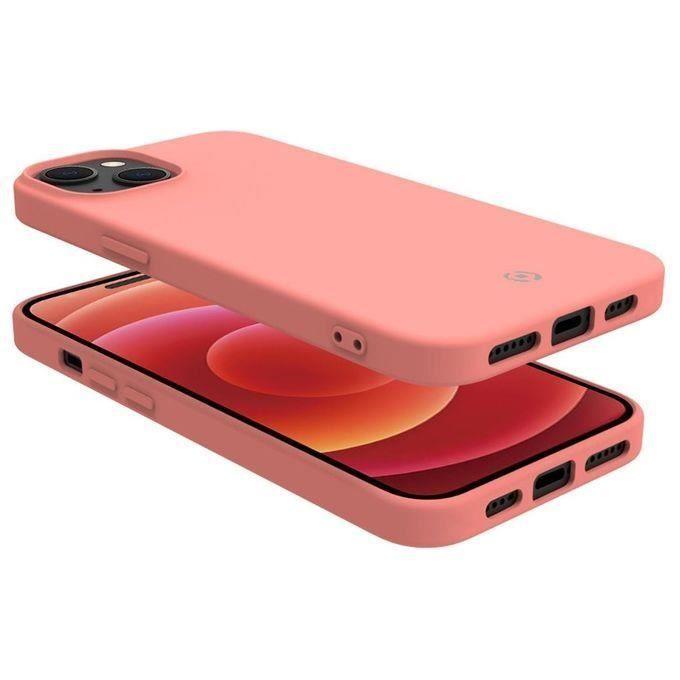 Coque Souple - CELLY - iPhone 14 - Rose - Mixte - Lisse