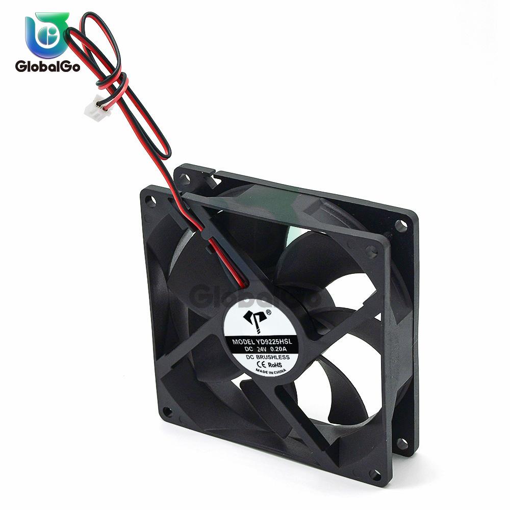 5V 12V 24V 48V 90mm 120mm 9225 12025 Sleeve/Ball Cooling Fan FG PWM USB 2PIN 3PIN 4PIN DC Cooler Fan for PC Computer Case