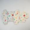 2025 Autumn/Winter Cartoon Rainbow Bear Sibling Set - Full Print Children's Outfit