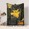 1pz Pikachu, Coperta Pokémon Morbida Calda per Tutte le Stagioni per Divano, Letto, Auto, Ufficio Design Vivace Colorato, Regalo Durevole & Accogliente