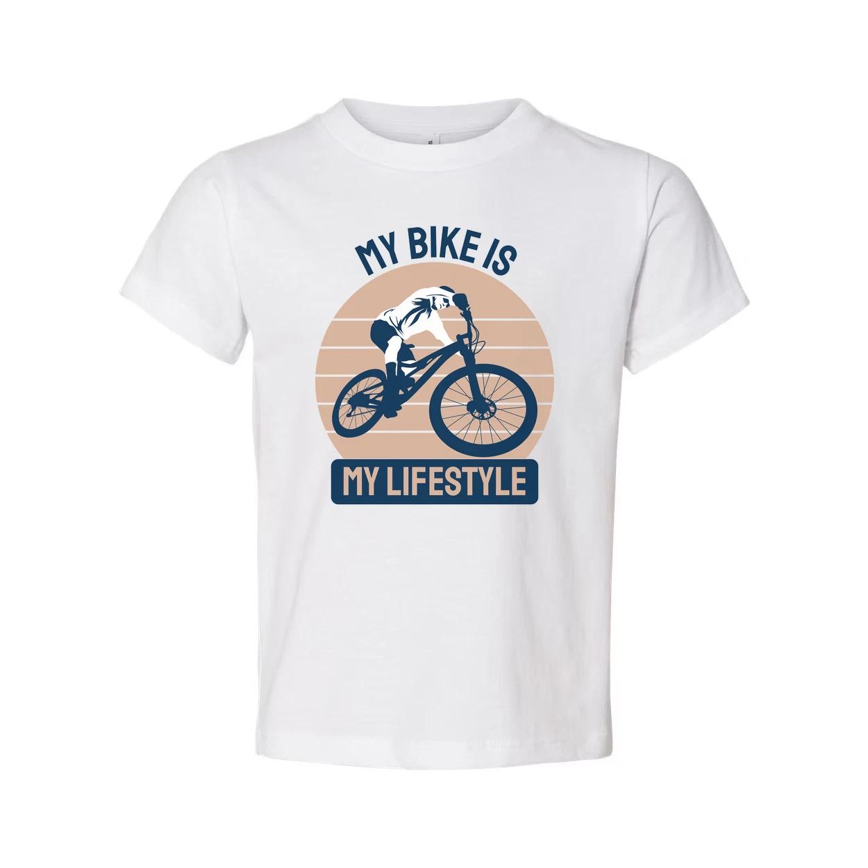 My Bike Is My Lifestyle Bicycle Tee S