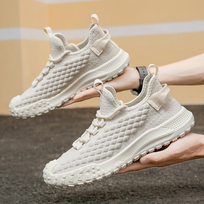 Fabric Sports and Leisure Shoes Thick Soled Cushioned Tennis Shoes Daily Walking Men's Classic Shoes Promotional Items