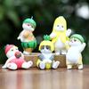 Cute Fruit Cat Toy Pvc Collectible Figurine For Desk Home Decor