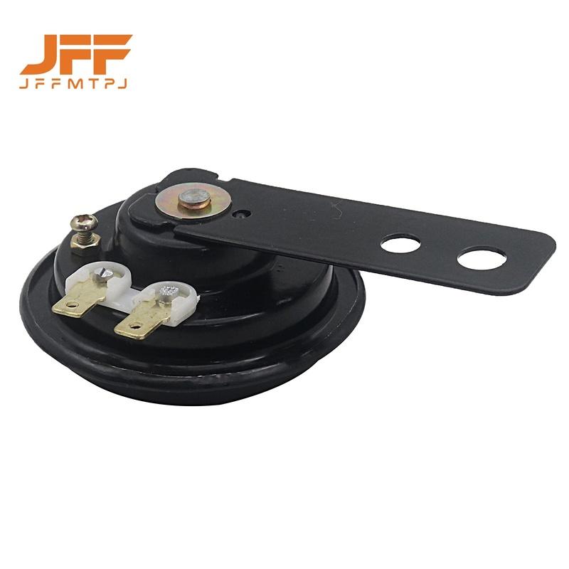 General Motorcycle Electric Horn Kit Waterproof Round Speaker Loud Electric Horn Suitable for Bicycle Scooter 12V 48V 60V 105dB