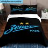 3pcs Zenit St Petersburg Printed Bedding Set Duvet Cover Closure Includes 1 Duvet Cover & 2 Pillowcases Bedding Sets Home Decor Gifts