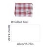 30*40cm Rectangular Design Photography Props Tablecloth Washable Stripe Ornament Cotton Slip-resistant 2 Colors