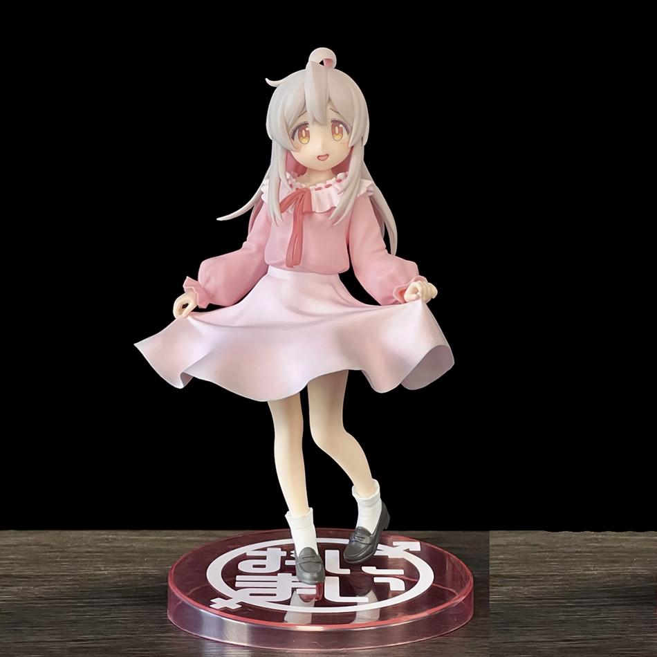 In Stock Onii-chan wa Oshimai! Mahiro Oyama Anime Figure Kawaii Mahiro Oyama Action Figure Pink Dress Collection Model Doll Gift