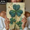 Vintage Irish Luck Metal Sign Rustic St Patrick Wall Art Pub Man Cave Decor