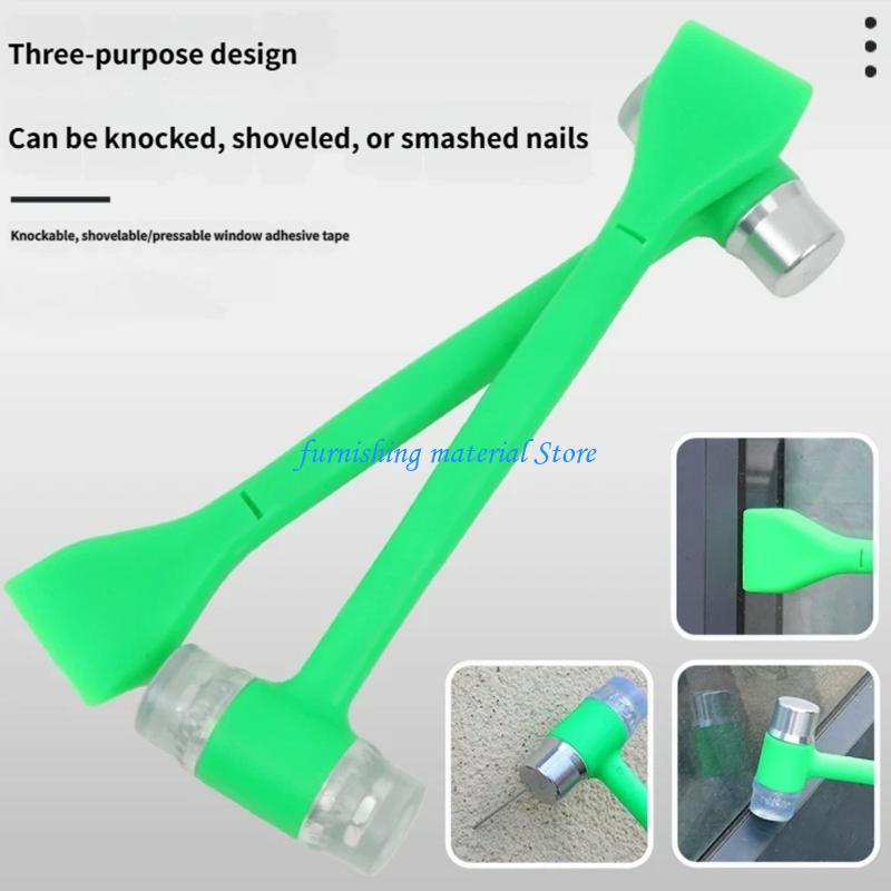 Y5GD Double Head Rubber Hammer Mallets Multipurpose Double Side Lightweight Mallets Soft Hammer for Home Decorations