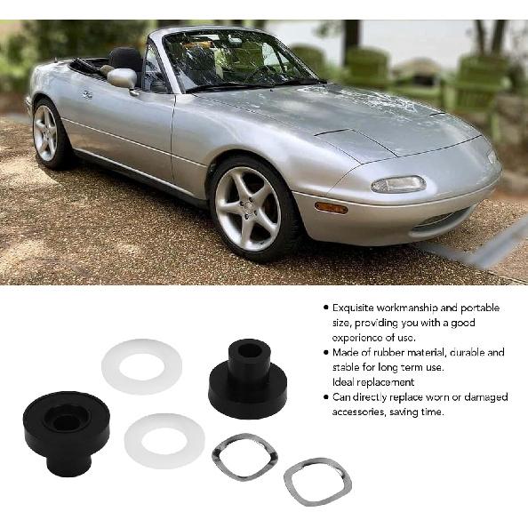 KIMISS Derlin Window Bushing 909925, for Miata 1990-2005, Scratch Resistant We roof Replacement, Smooth Roller Accessory