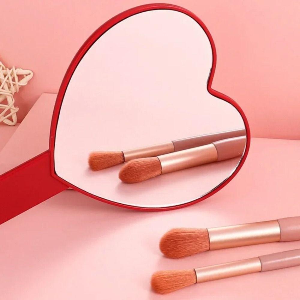 Cute Handheld Makeup Mirror Creative Square Mirrors New Portable Small Mirror
