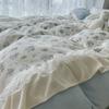 Set Biancheria da Letto in Pile di Latte a Quattro Pezzi Invernale Ispessito Copripiumino in Pile Double-face Lenzuolo Federa
