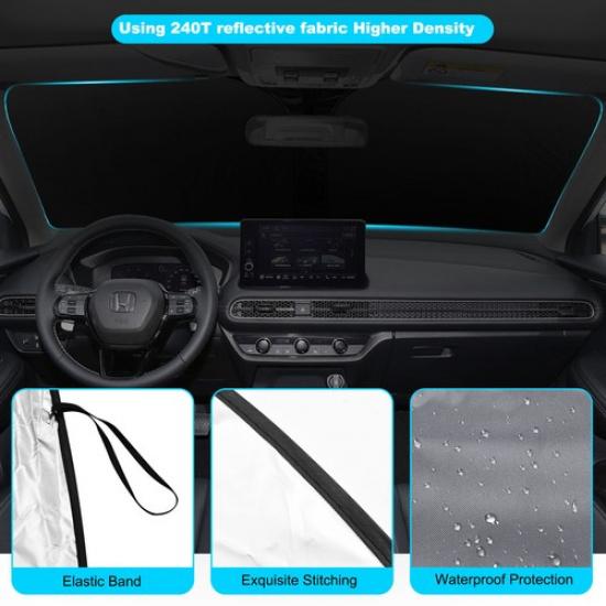 For Honda HR-V -2025 Windshield Sun Shade Blocks UV Rays Heat Accessories
