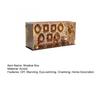 DIY Mini Museum Silhouette Shadow Box Frame Kit with 9 Gold Frames 5 Figurines Custom Memory Display Case Frame for Anniversary Wedding