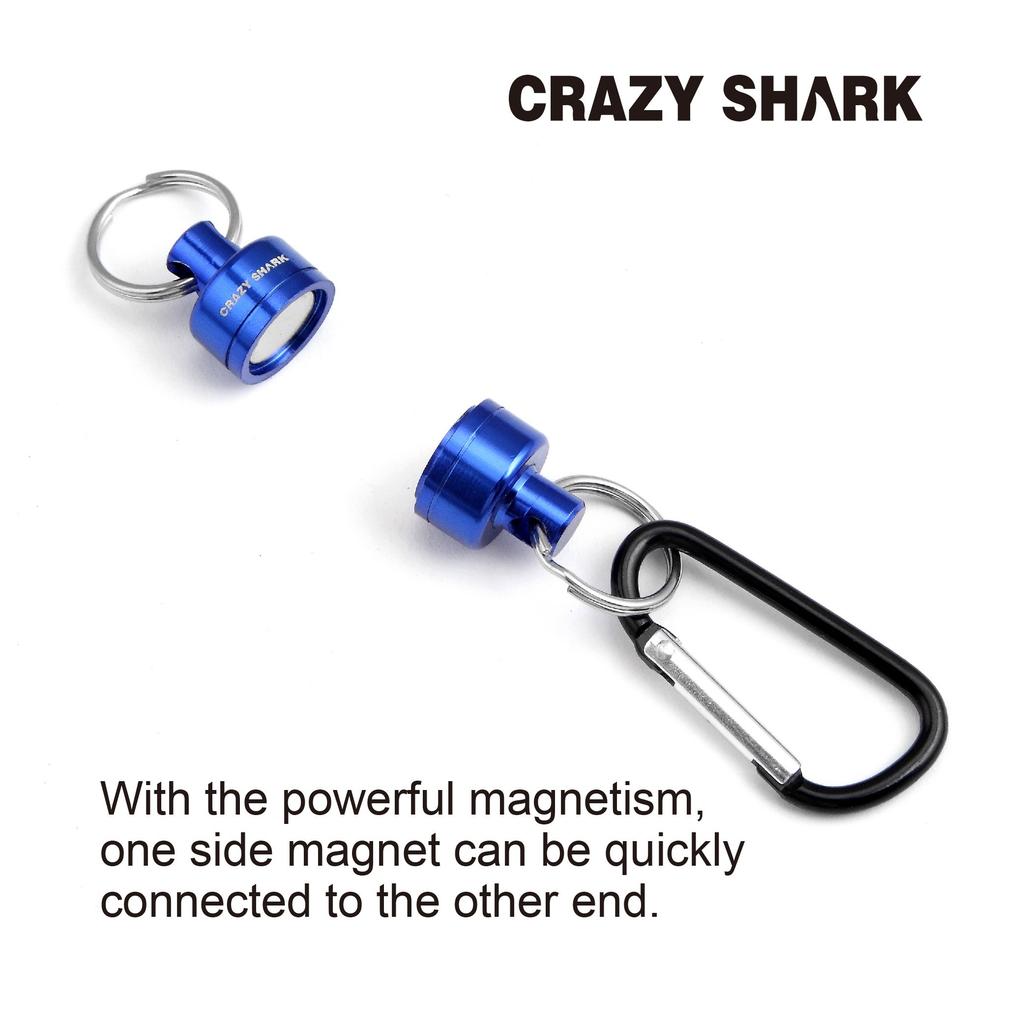 CRAZY SHARK Magnet Super Strong Magnet Fishing Compact and Lightweight Mini Lure Strong Load Perfect for and Other Outdoor Hanging Accessories