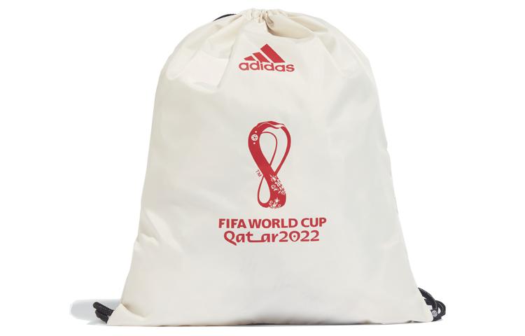 Adidas Fabric Drawstring Bag Sports Bag Backpack Regular Unisex Beige HN2420