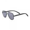 Earth Wood Kotor Polarized Sunglasses Dark Brown Black