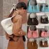 Bolsa de couro de axila bolsa aci1 bolsa de ombro bolsa baguette bolsa de corpo cruzado portátil bolsa mini feminina retrô