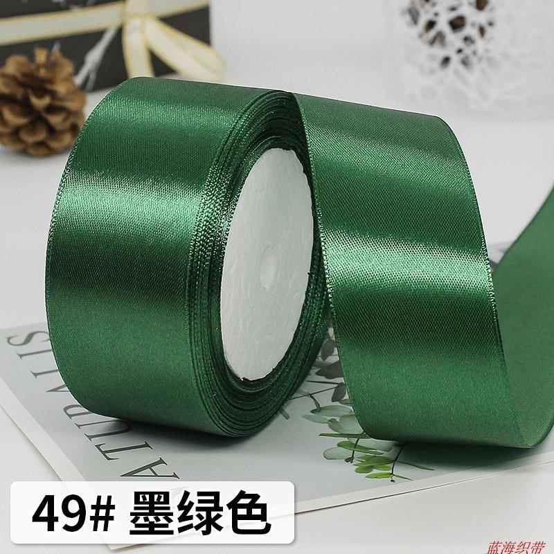 25Yards/Roll 40mm Silk Satin Ribbons for Clothing Satin Fabric Crafts Bow Handmade Gift Wrap Party Wedding DIY Decorative