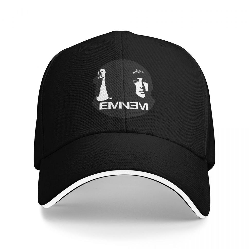 Eminem Print Slim Shad Baseballkappen Snapback Baseballmützen Atmungsaktiv Lässig Kappe Outdoor für Männer und Frauen