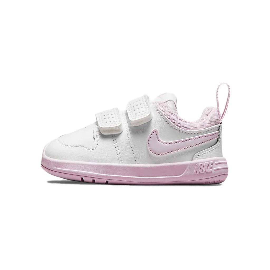 New Nike Pico Low Top Toddler Shoes White Pink Infant And Toddler AR4162-105