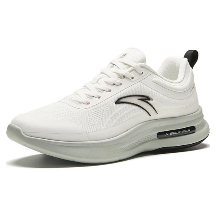 New Anta Cushioning, Wear Resistant Low Top Training Shoes Men's White 112417718-1
