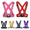 New Elastic Safety Reflective Vest Straps With Reflect Strips Reflective For Men Women Children Night Running Walking Biking