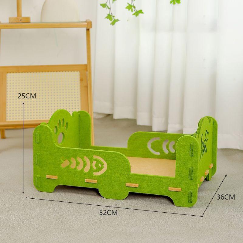 

2 Layer Cat Scratching Board Bed House Durable No Lint Large Space All in One Claw Grinding Toy For Cats Kittens Pet Supplies