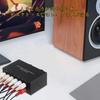Audio 4 Outputs 4 Bidirectional RCA Stereo Audio No Power Supply Compatible with CD DVD Stereo Selector, Inputs/2 / Outputs/2 Inputs,