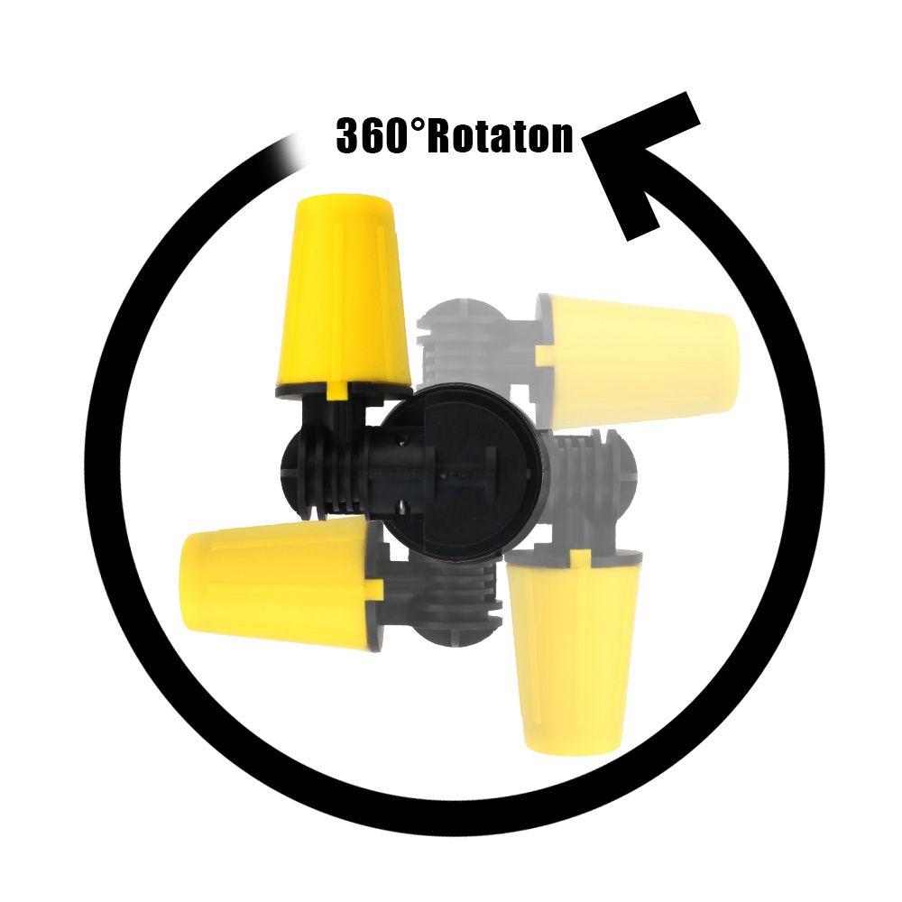 Turbo Spray Nozzle Cleaner Spray Nozzle Car Wash Tool Car Washer Nozzle Gimbaled Spin Nozzle