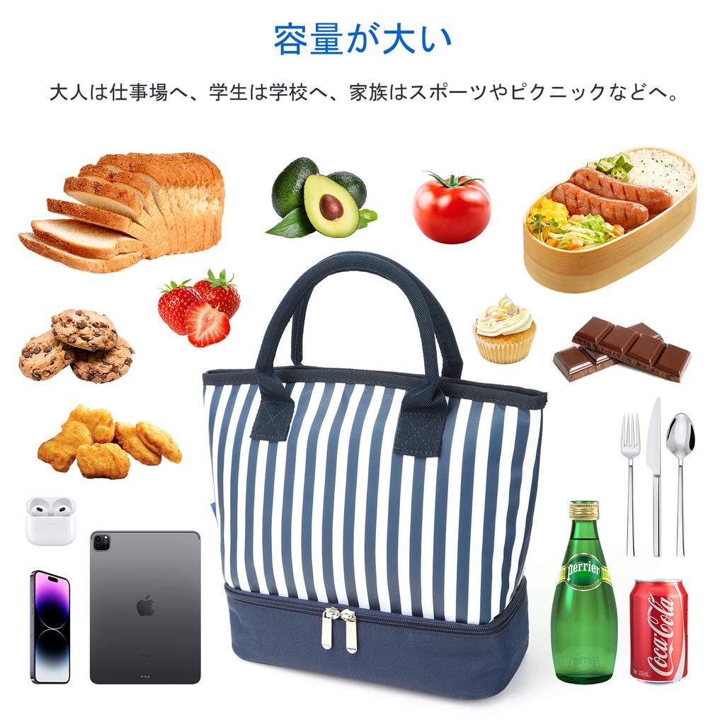 SANZIE Lunch Perfect for the or Features thermal and water SANZIE Lunch Perfect for the or Features thermal and water Bag office, school, picnic.