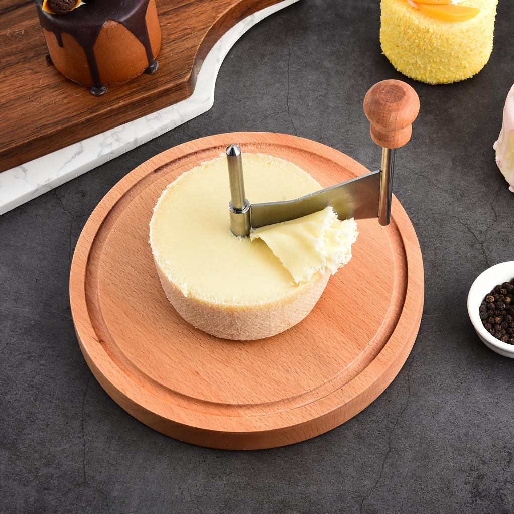 Drehkäsehobel Manueller Käseschneider zum Schaben von Schokolade Käse Reibscheibe Küchenwerkzeug