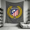 Atletico Madrid Crest Bedding 1 Duvet Cover 2 Pillowcase Without Core Bedding Set Christmas Birthday Gift Duvet Cover And Pillowcase Bedding