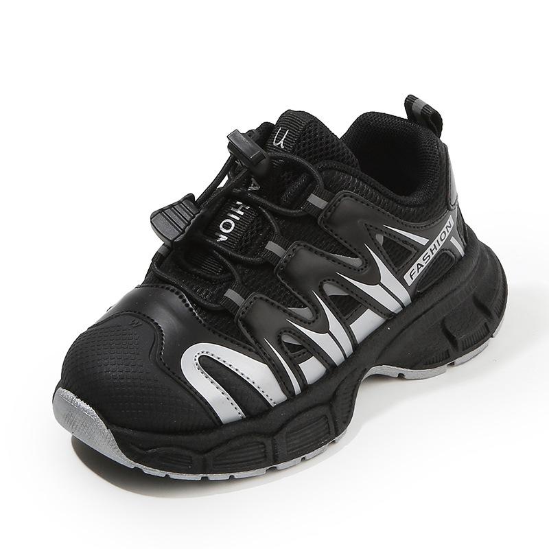 Children's Sports Shoes 2025 Spring and Autumn New Boys' Dad Shoes Japanese Girls' Casual Shoes Soft-soled Baby Running Shoes