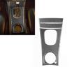 4Pcs Carbon Fiber Interior Console Gear Shift Cover Trim For Mercedes-Benz W203