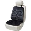 BONFORM Snoopy Press Seat Double with Backrest and for Cars Cushion, Stopper, Black, 5712-07BK, Light/Standard