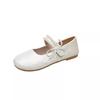 French pearl bow Mary Jane shoes women's 2025 new versatile skirt single shoes gentle wind ballet shoes