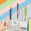12Pcs Self Adhesive Pen Pencil Holder for Pen Pencil Marker Single Slot Pen Holder for Desk Wall Refrigerator Whiteboard